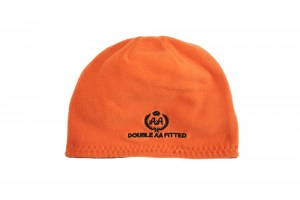 Gorro de Lana ~ Beanie ~ Double AA ~ Black ~ Orange