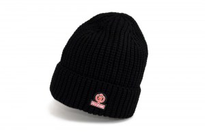Gorro de Lana ~ Chunky Knit Beanie ~ Double AA ~ Black