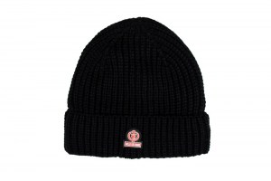 Gorro de Lana ~ Chunky Knit Beanie ~ Double AA ~ Black