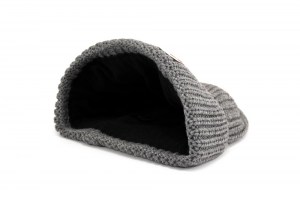 Gorro de Lana ~ Chunky Knit Beanie ~ Double AA ~ Grey