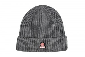 Gorro de Lana ~ Chunky Knit Beanie ~ Double AA ~ Grey