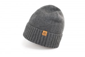 Gorro de Lana ~ Grey Wool Beanie ~ Double AA ~ Grey