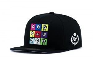 Snapback - Cardinal Points - Black - Front
