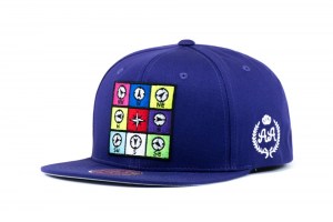 Snapback - Cardinal Points - Blue - Front