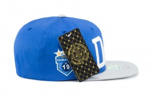 Snapback ~ DAF - Blue - Light Grey ~ Right