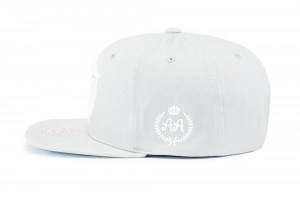 Snapback ~ DA - Light Grey ~ Left