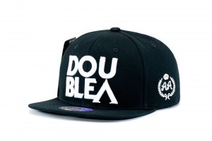 Snapback - Double AA - Black - Front