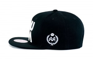 Snapback - Double AA - Black - Left