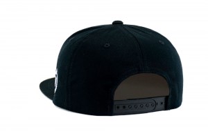 Snapback - Double AA - Black - Back