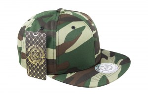 Snapback - Double AA - Sin Bordado - Militar Green Pattern - Right