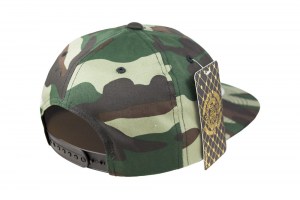 Snapback - Double AA - Sin Bordado - Militar Green Pattern - Back