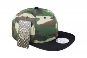 Snapback - Double AA - Sin Bordado - Militar - Black - Right