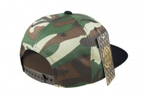 Snapback - Double AA - Sin Bordado - Militar - Black - Back